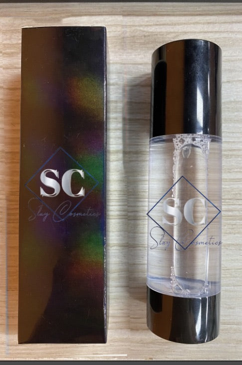 Matte setting spray