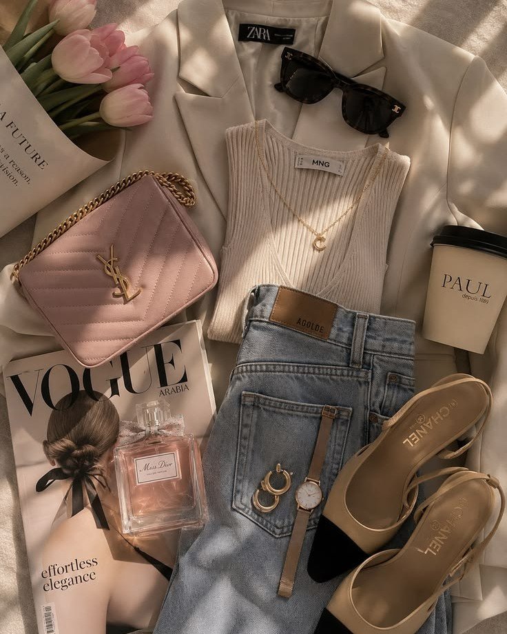 ✨ classy soft girl outfit inspo luxury neutral aesthetic